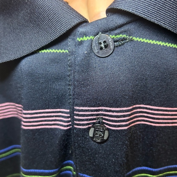 Vintage Lacoste striped polo - Picture 4 of 8